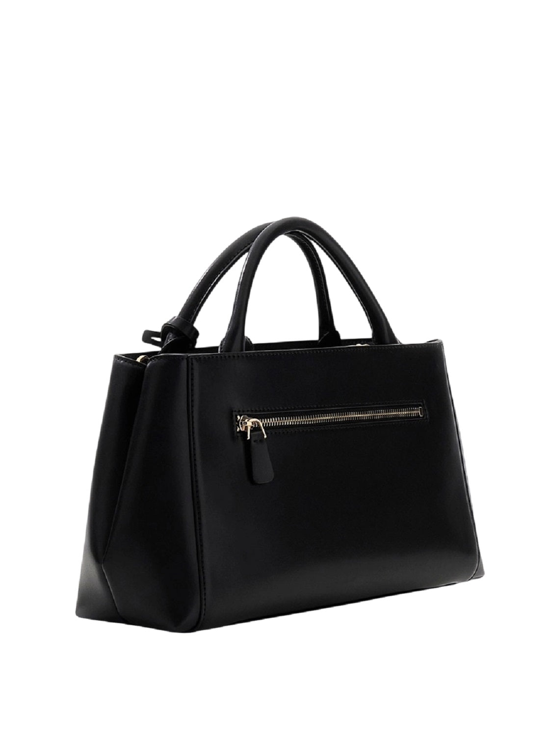 Triple Compartment Handbag with Adjustable Strap