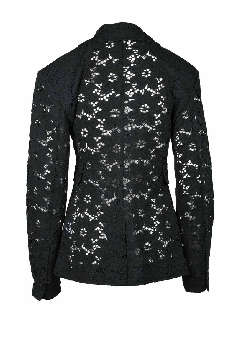 Polyamide Cotton Jacket - Black