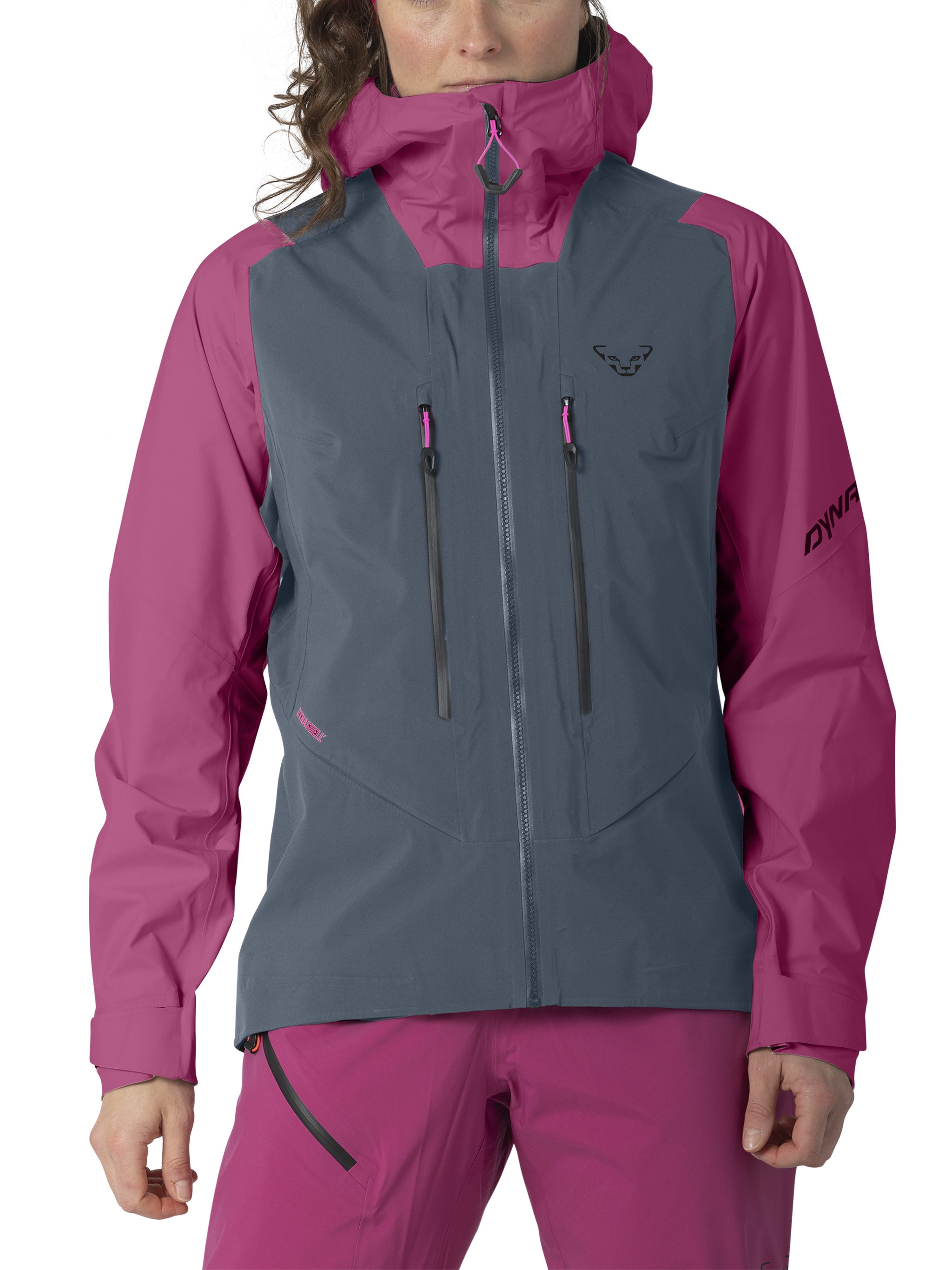 Blacklight 3L Grey/Pink Performance Sport Jacket