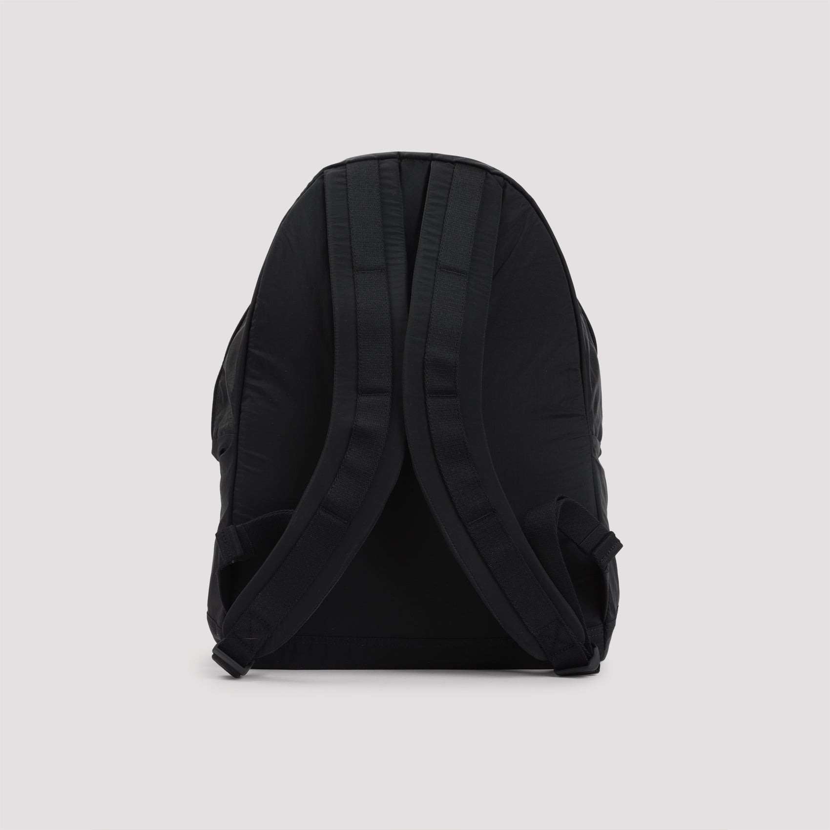 Spacious Black Bucket Bag with Durable Polyamide Construction