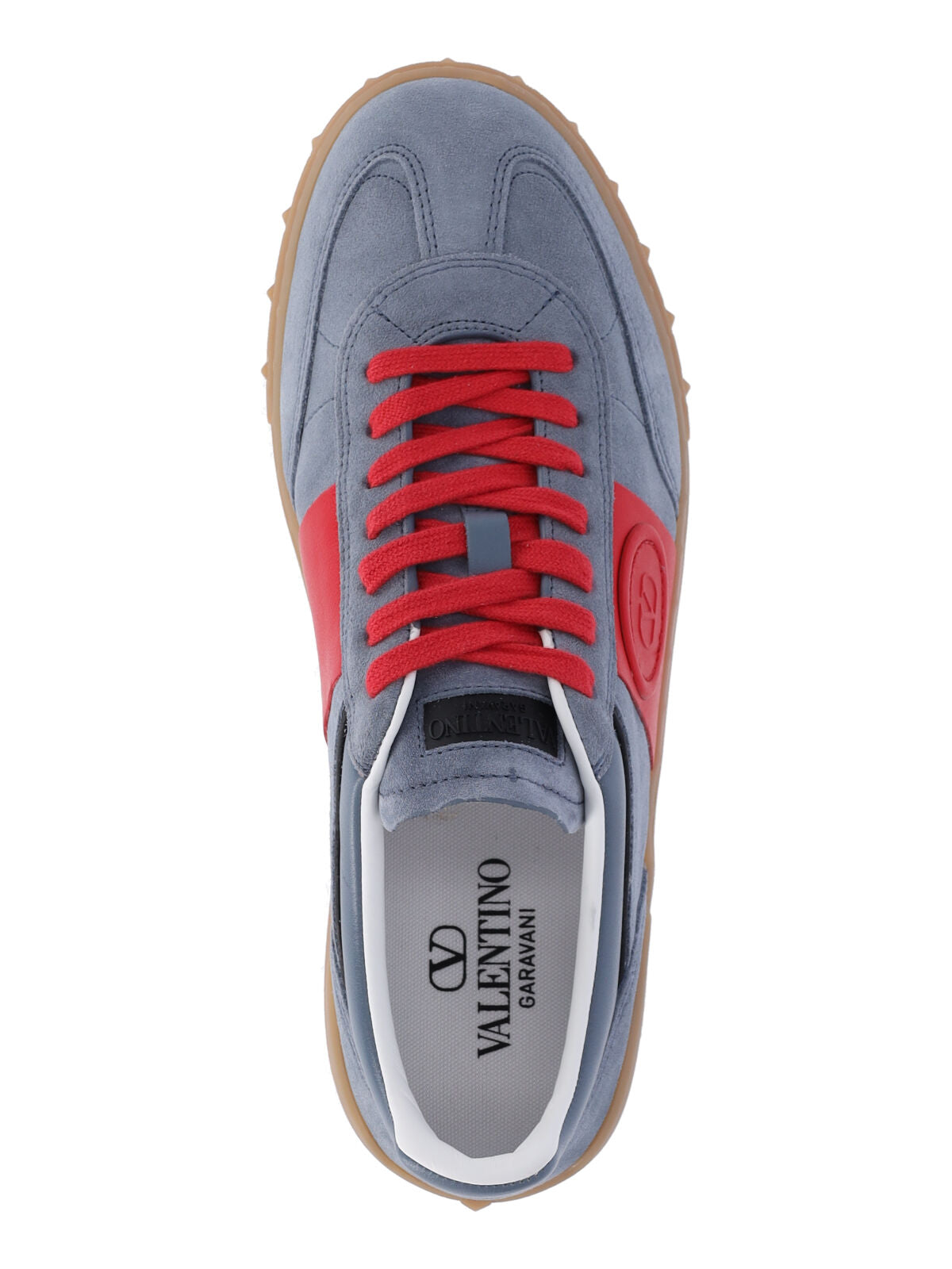 Low-Top Calf Suede Sneakers