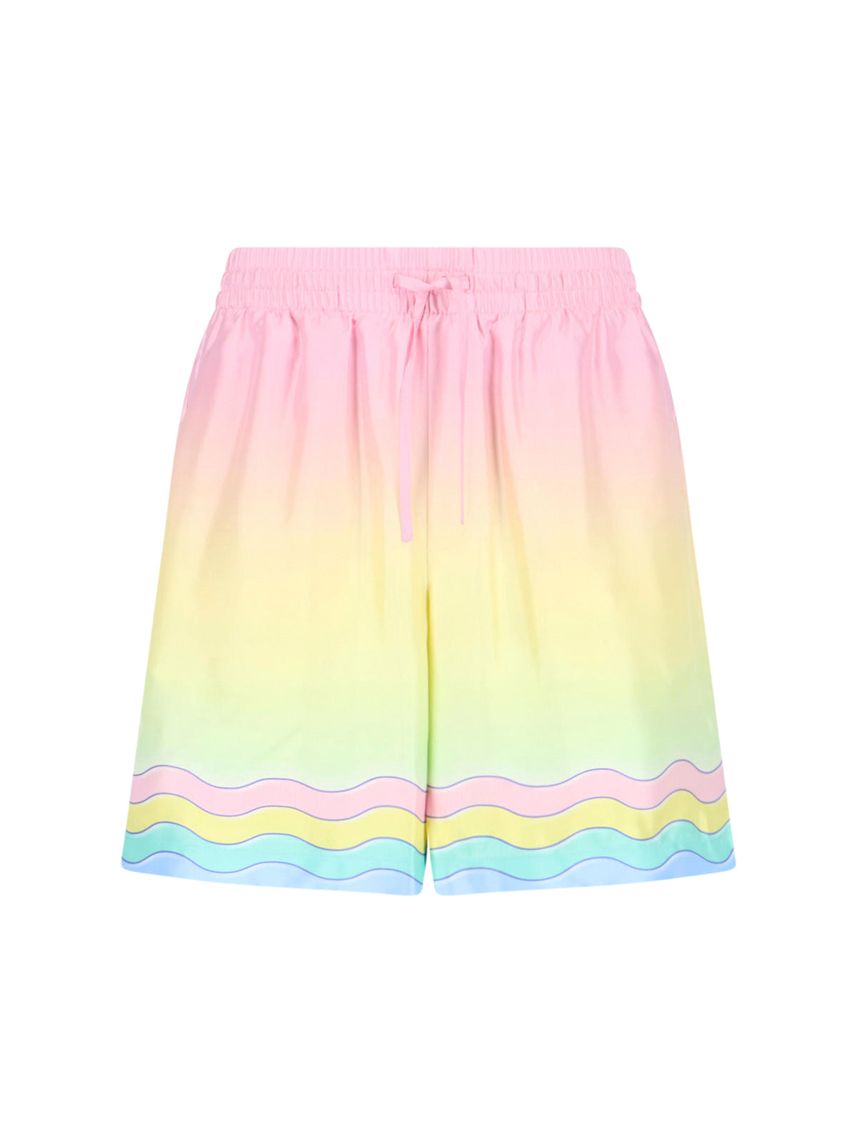 Multicolor For The Love Of Dance Silk Shorts
