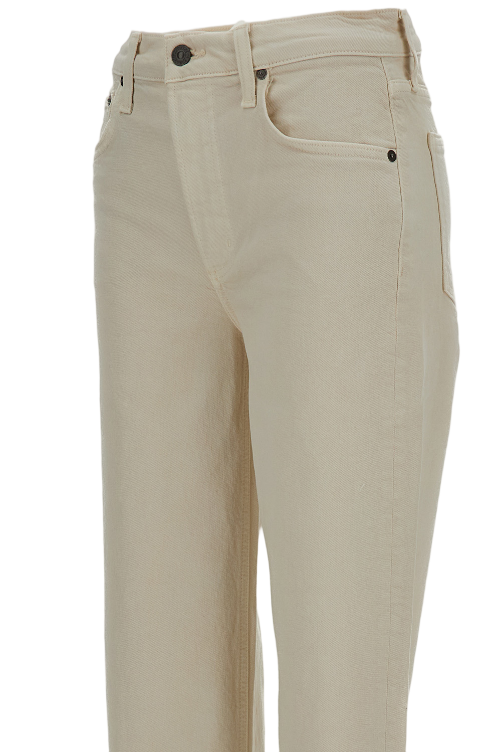 Soft Stretch Straight-Leg Ankle Jeans