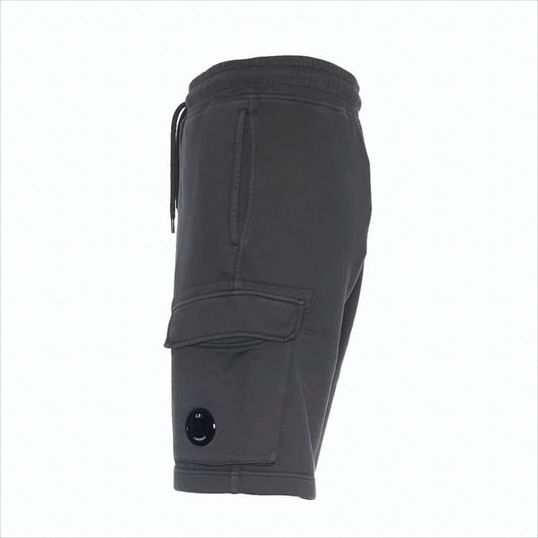 Relaxed Fit Cotton Shorts with Cargo Pocket