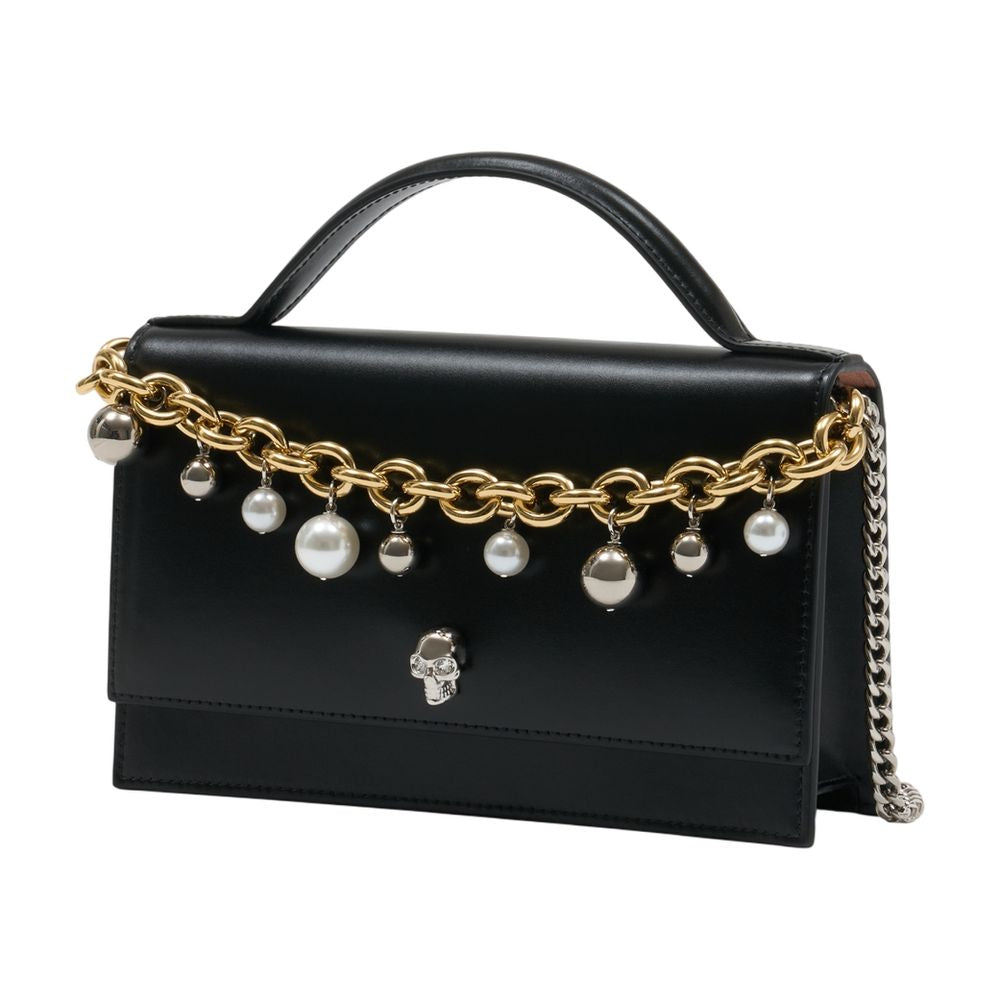 Medium Skull Crossbody Leather Bag