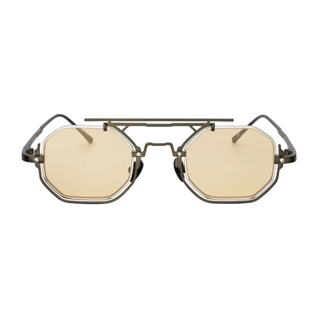 Gizy Gz-2 Geometric Octagonal Frame Sunglasses