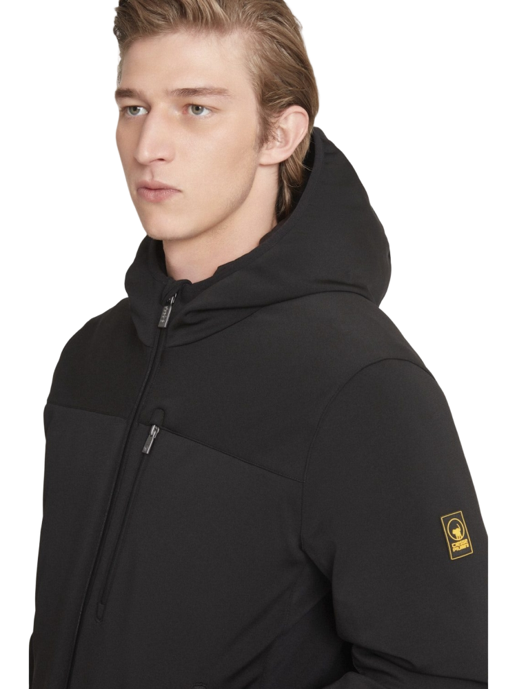 Hooded Zip Jacket with Chest Pocket