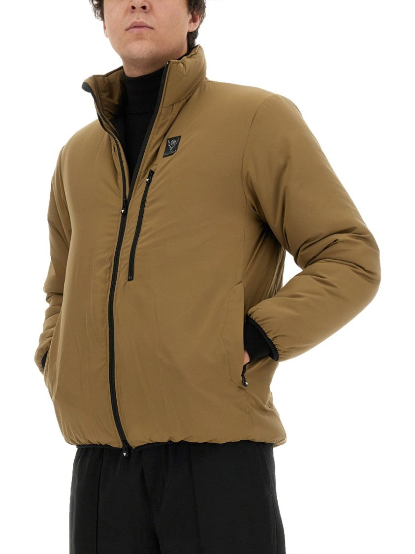 Padded Jacket With High Collar