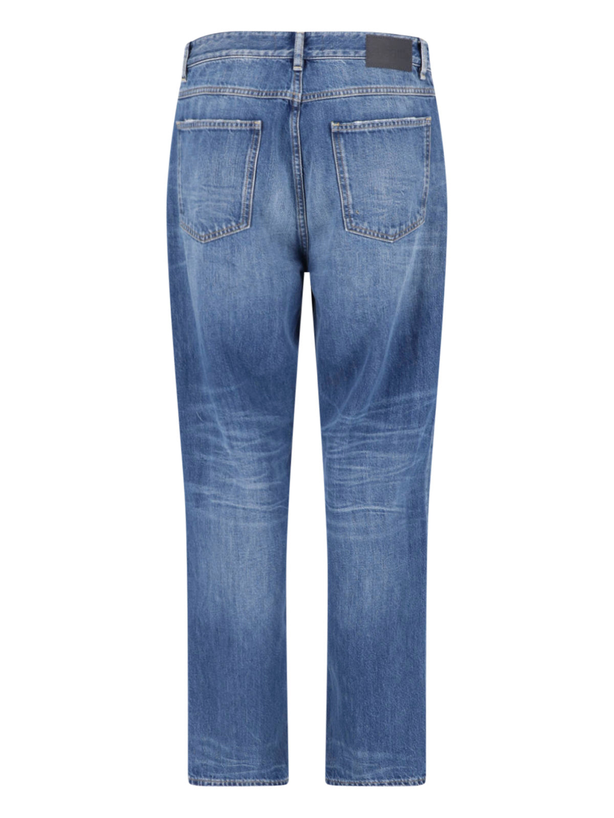 Blue Springdale Straight-Leg Denim Jeans