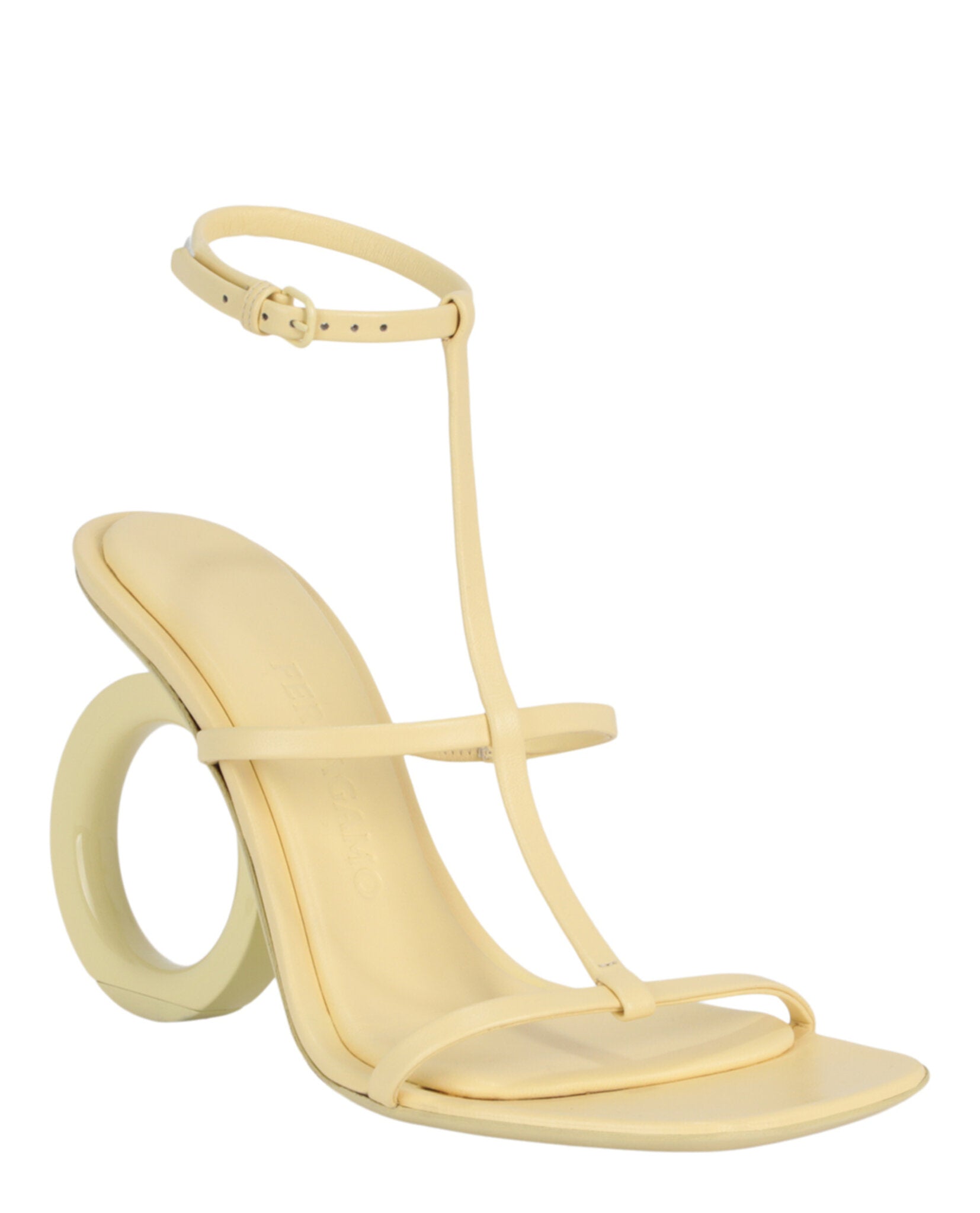 Elina X5 Gancini Logo Heels