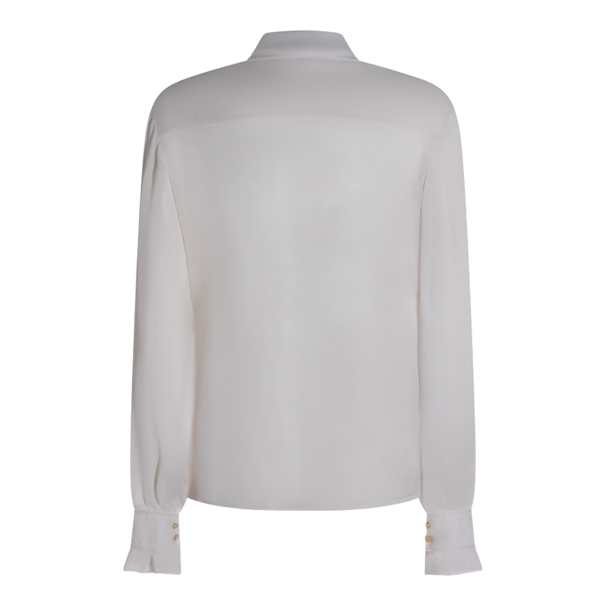 Ivory Structured Collar Shirt