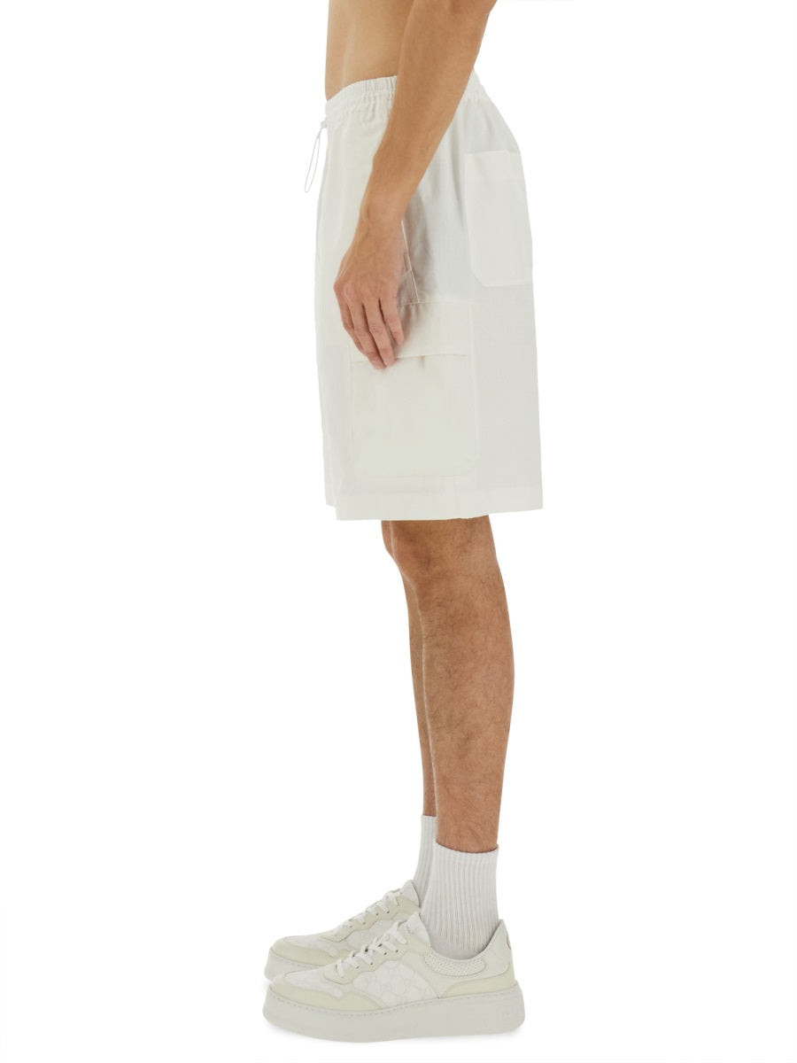 Cotton "Web" Shorts