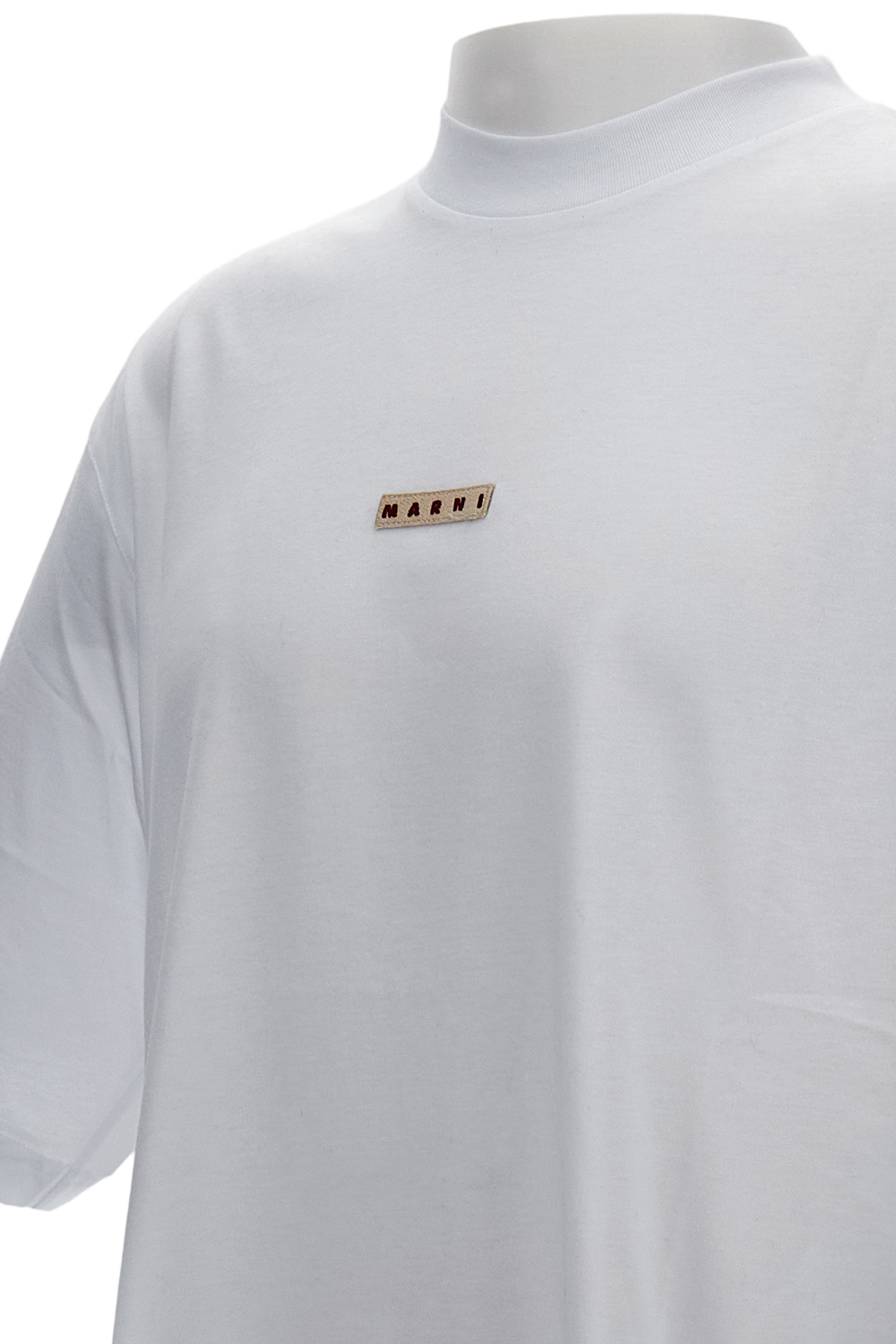 Straight Cut Cotton Crew-Neck T-Shirt