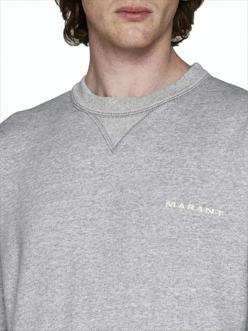 Long-Sleeve Relaxed Fit T-Shirt with Subtle Logo Detail