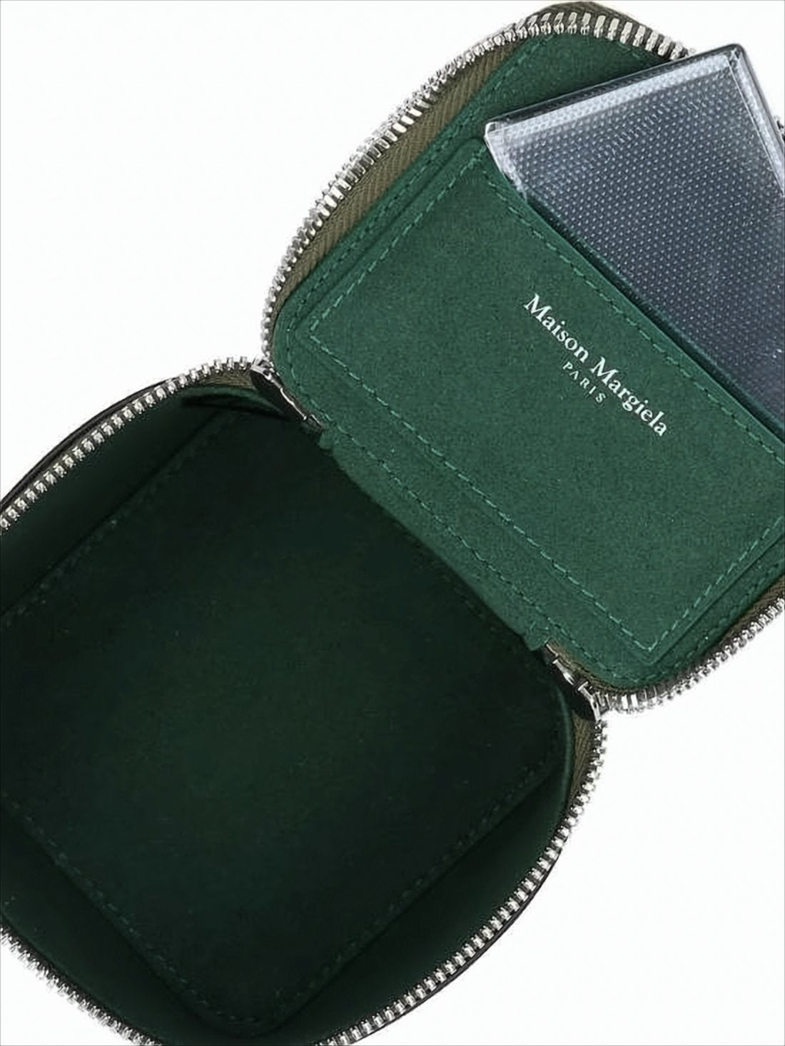 Compact Green Mini Box Bag