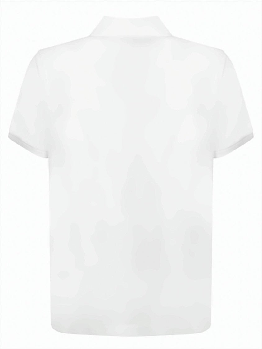 Classic Short-Sleeve Polo Shirt With Embroidered Logo Patch