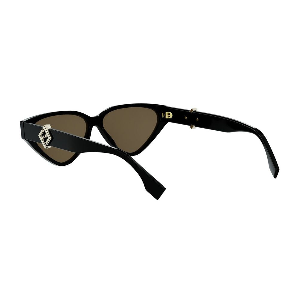 Ff Diamonds Triangular Cat-Eye Sunglasses