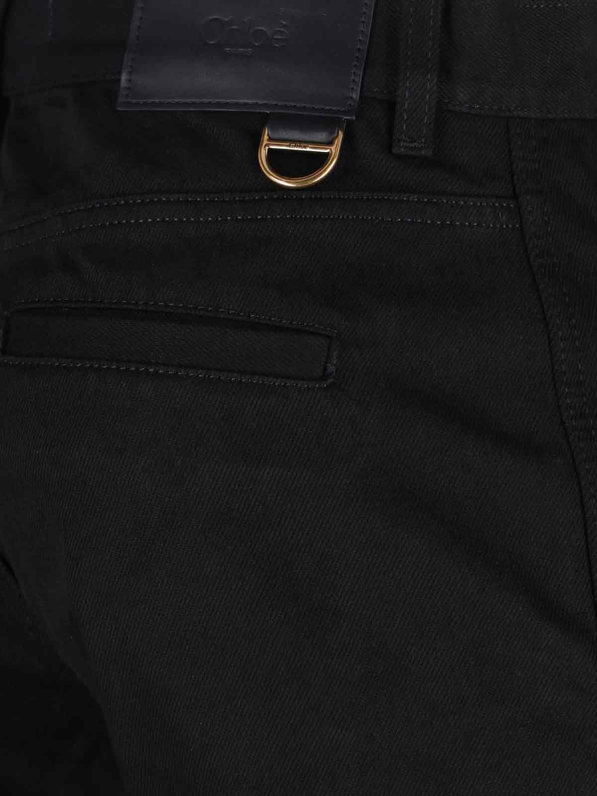 High-Waisted Slim Bootcut Jeans