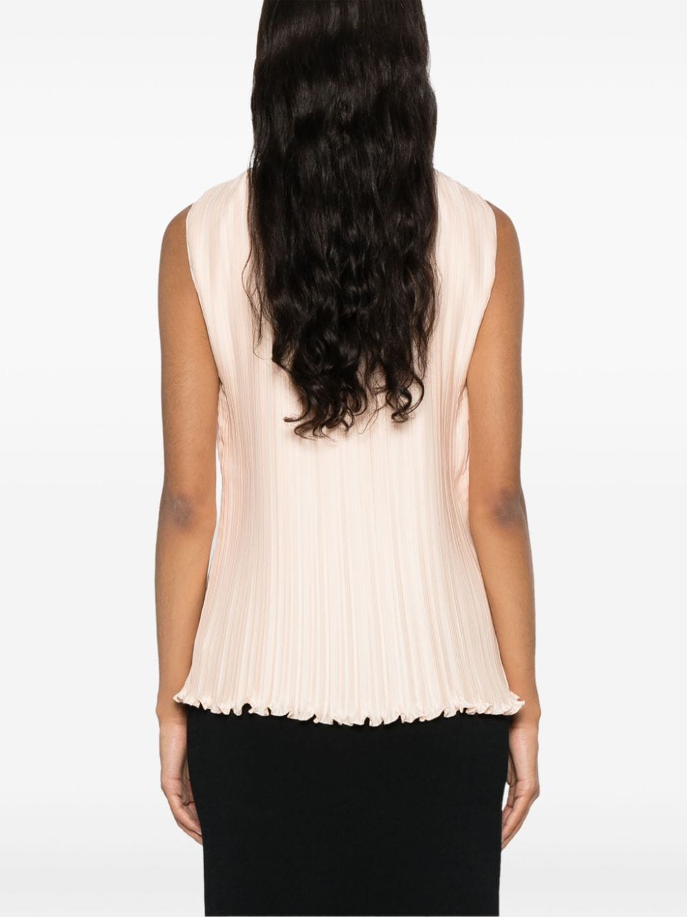 Round Neck Sleeveless Top