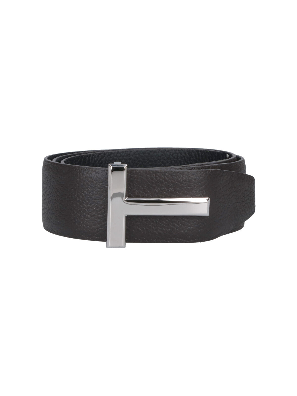 Brown "T Icon" Belt