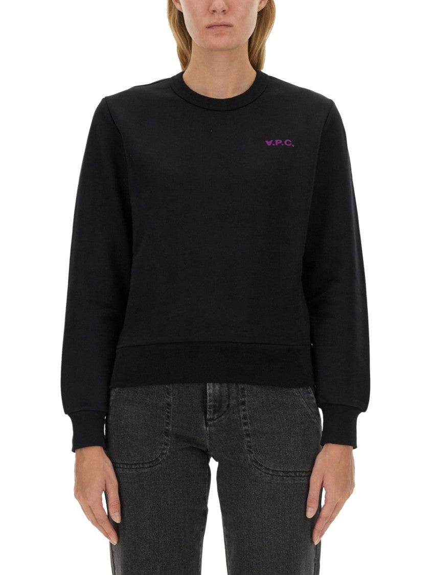 Relaxed-Fit Cotton Sweatshirt With Logo Detail