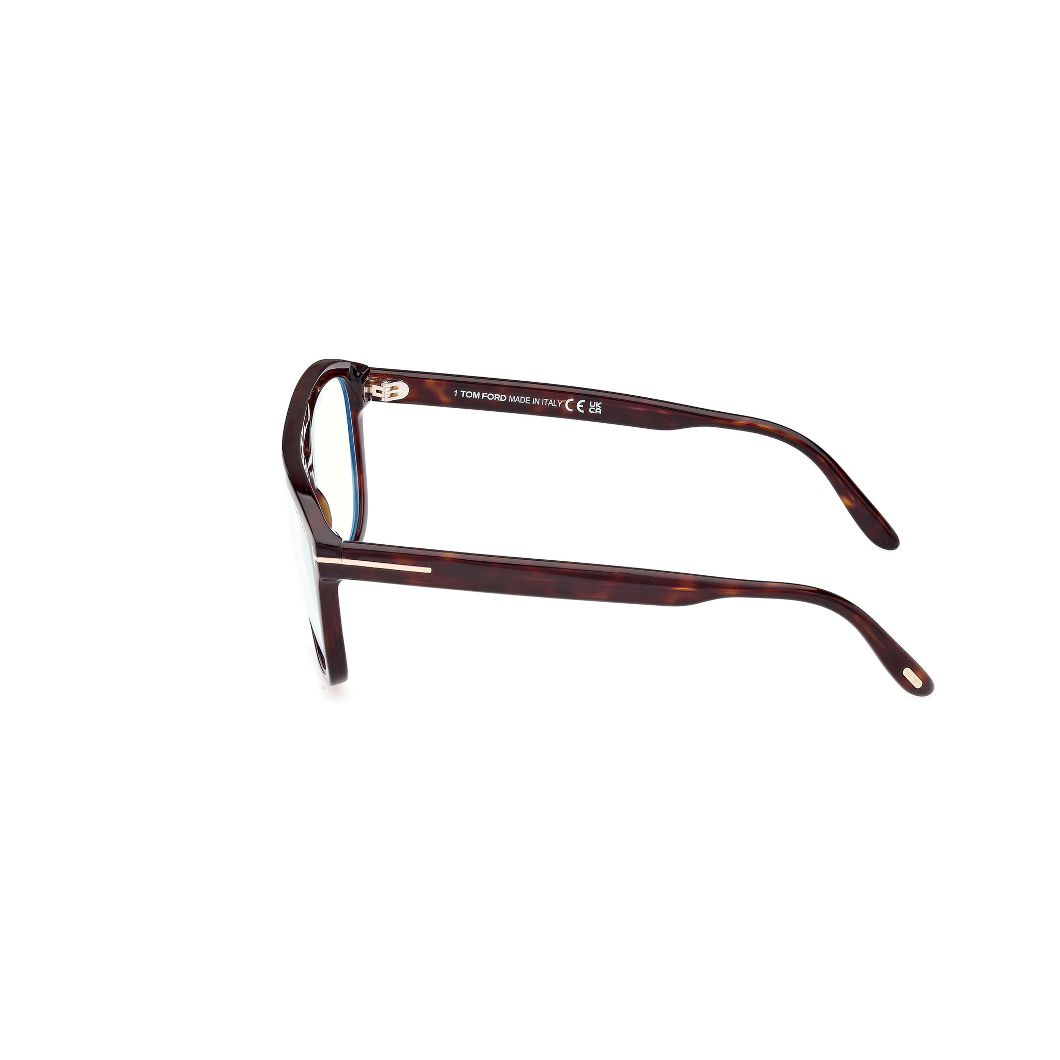Ft6024-B Oversized Square Tortoiseshell Sunglasses