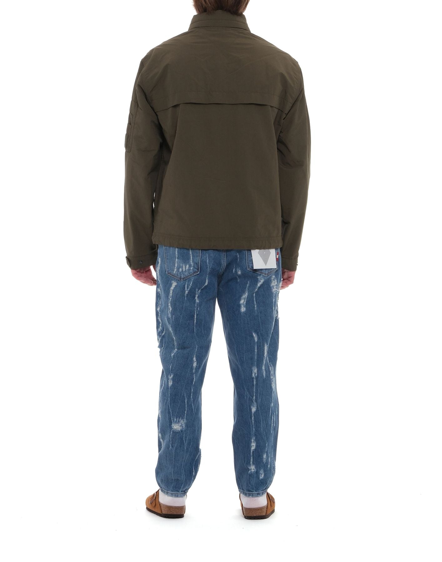 Water-Resistant Folding Jacket With Functional Design