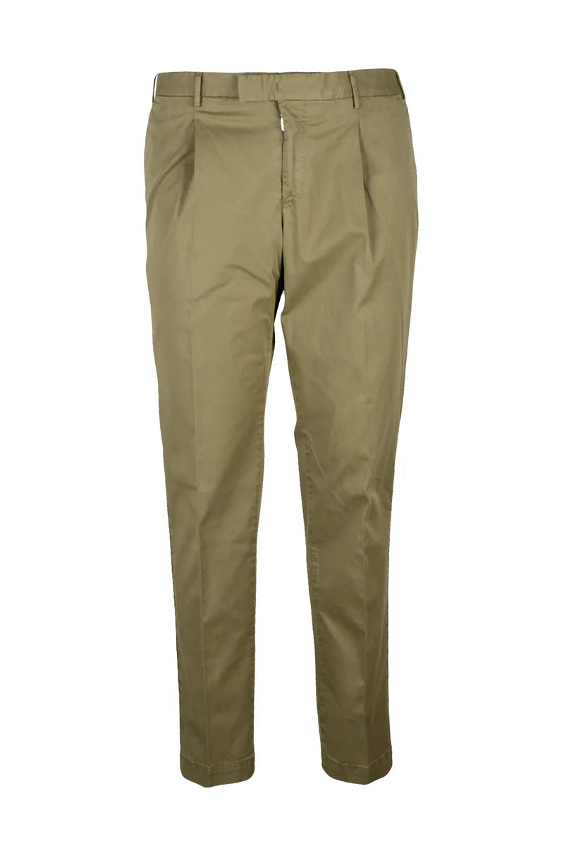 Stretch Trousers - Olive Green