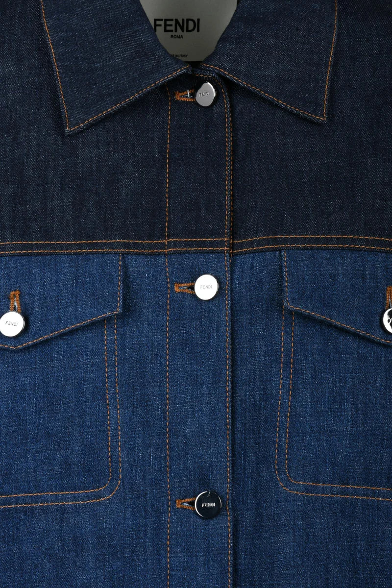 Rigid Denim Jacket - Blue