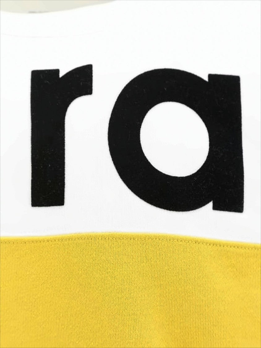 Color-Block Sweatshirt With Bold Lettering
