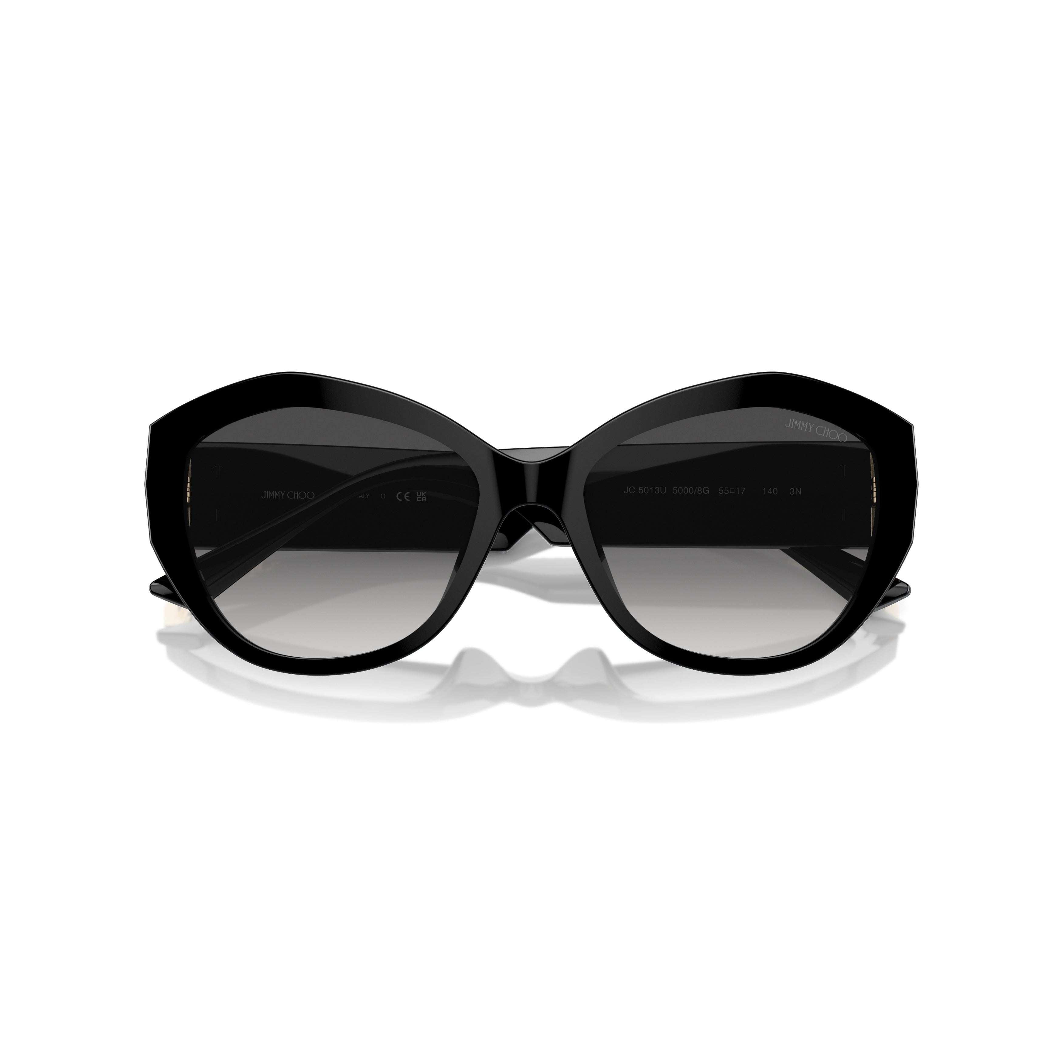 0jc5013u Bold Oversized Cat-Eye Sunglasses