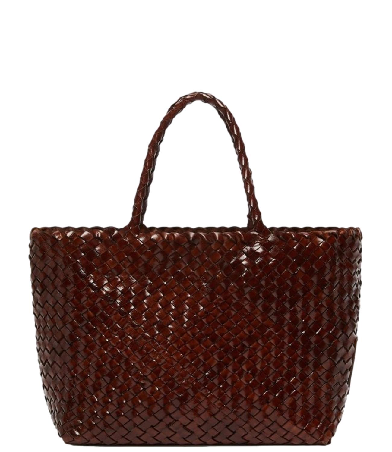 Cuoio Brown Wkaorli Leather Handbag