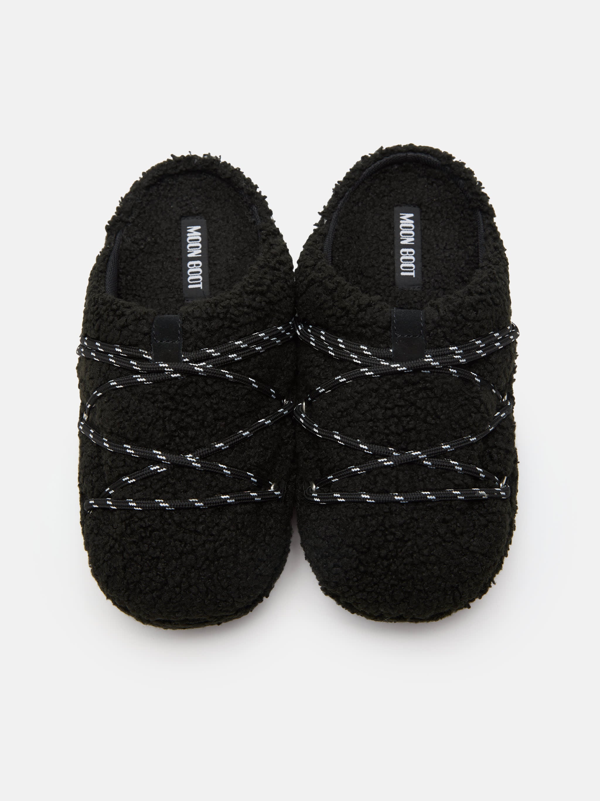 Black Teddy Slippers