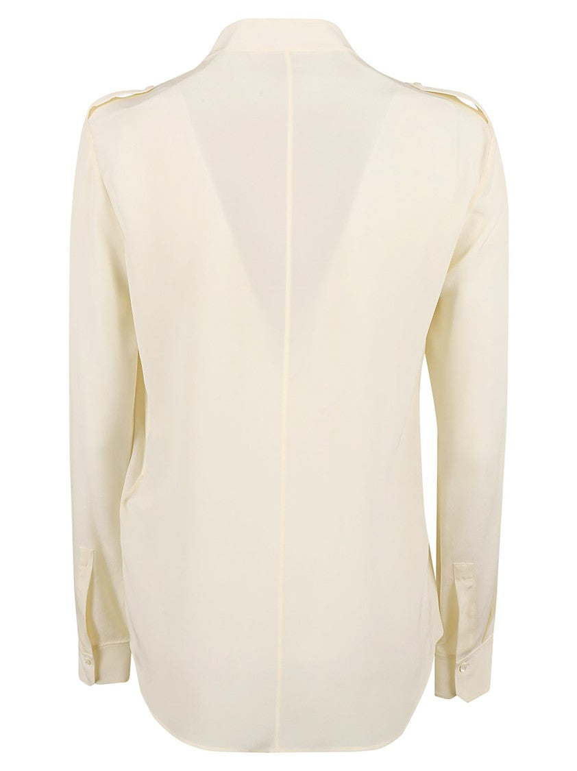 Silk Button-Down Shirt