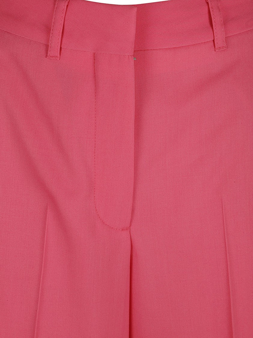 Tailored High-Waisted Trousers With Clean Finish