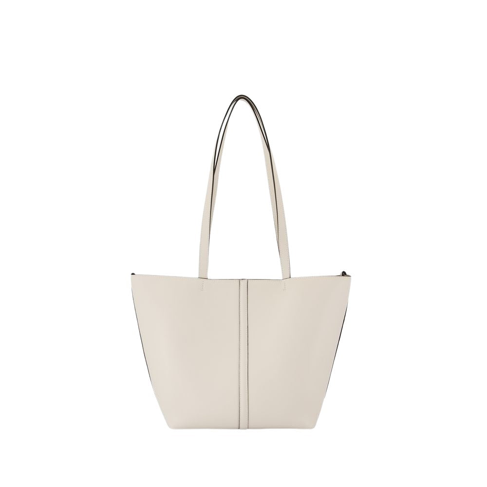 Tote Pm Shopper Bag - Leather - White