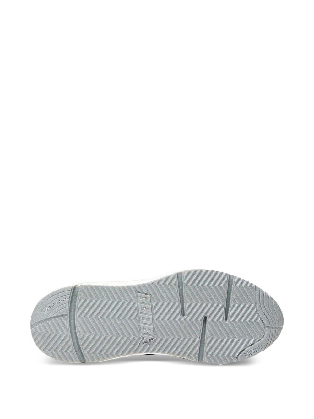 Sleek Silhouette Sneakers with Glittery Accents