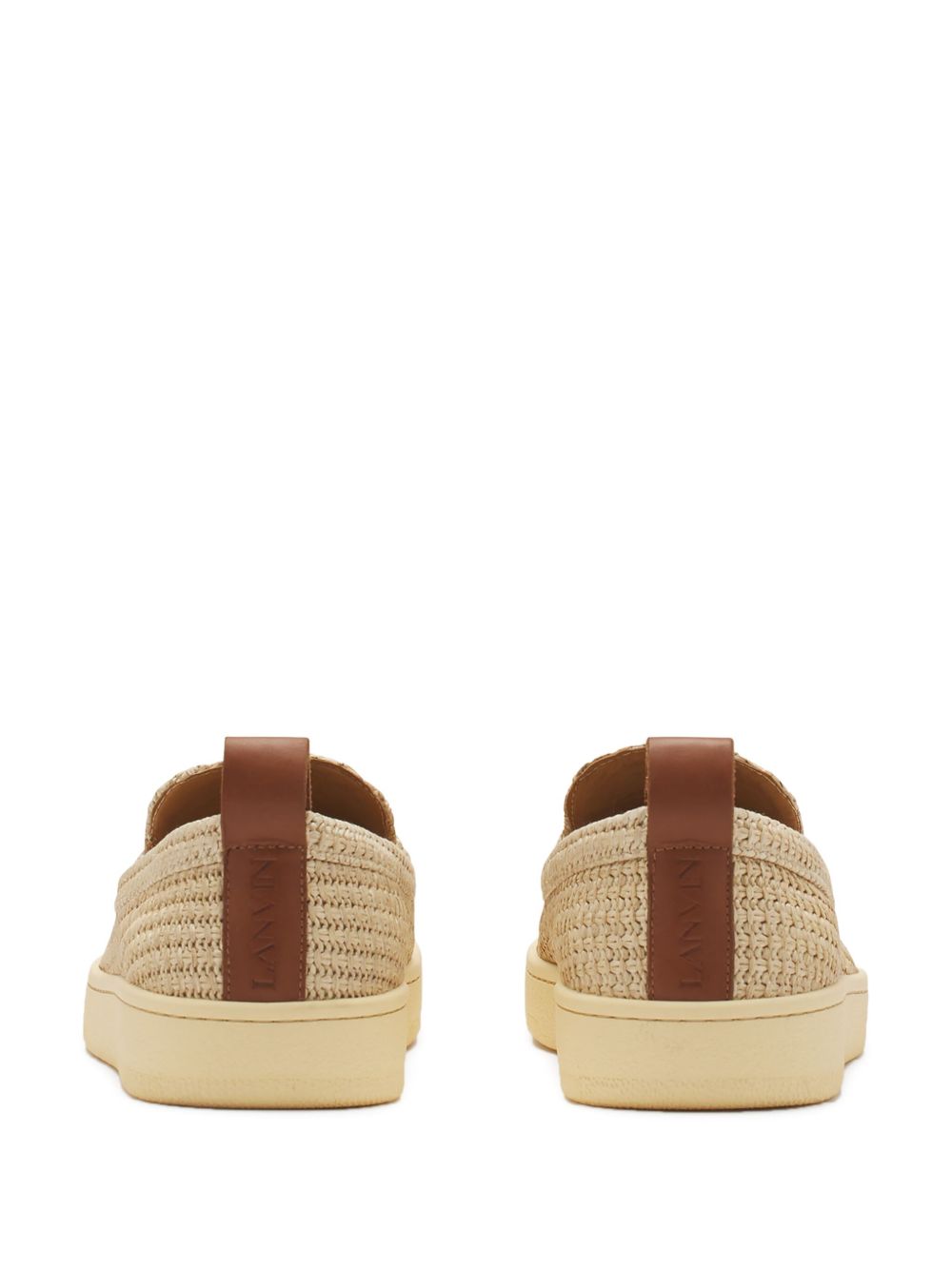 Woven Texture Loafers