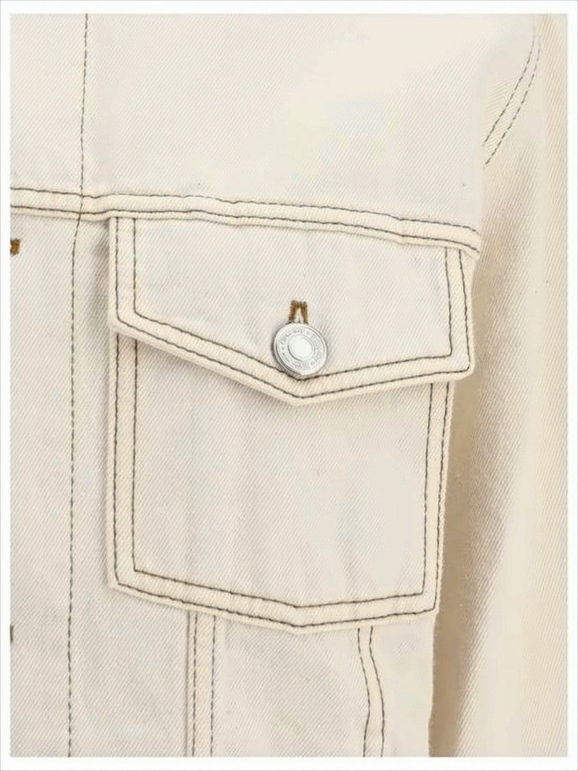 Classic Denim Jacket with Structured Silhouette