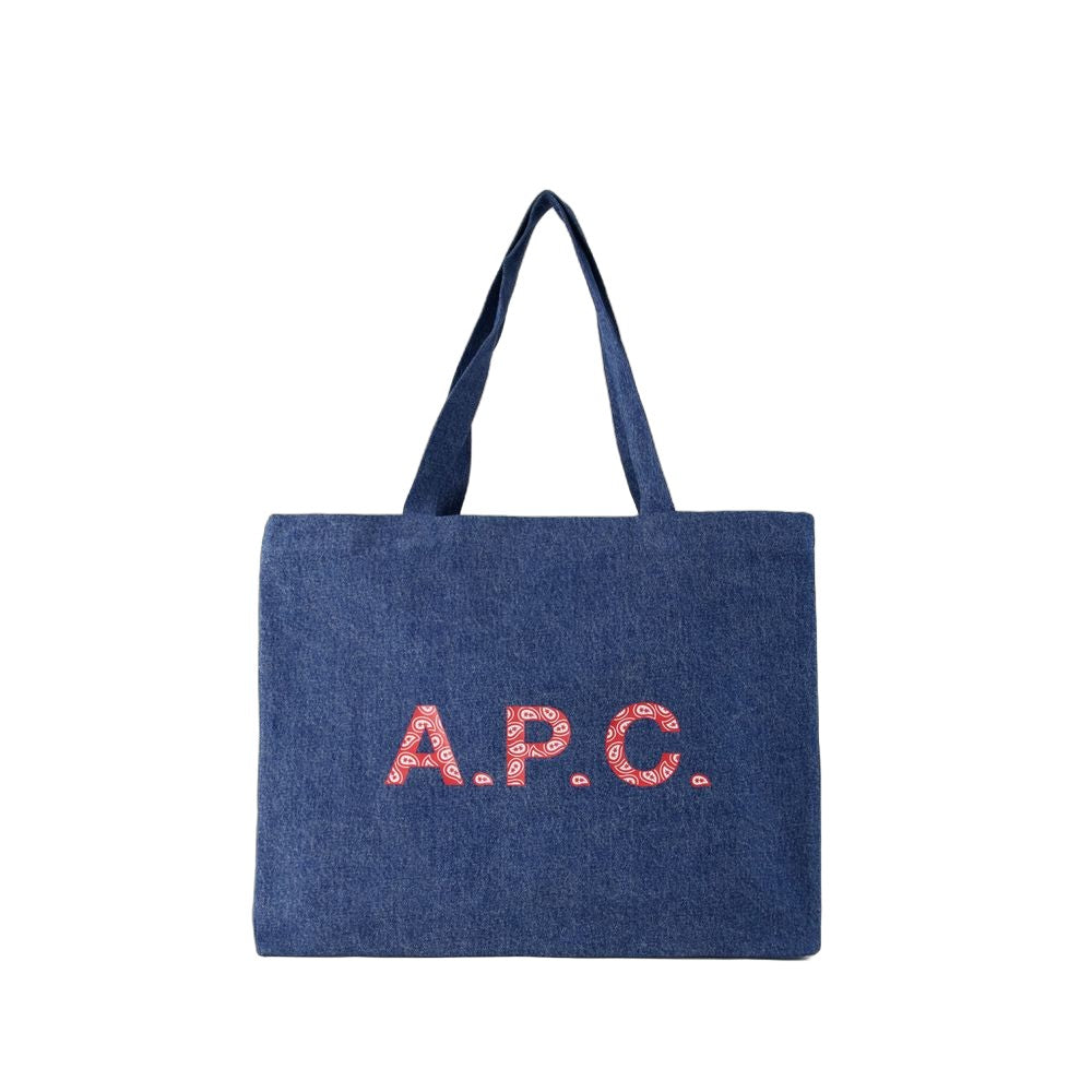 Diane Shopper Bag - Cotton - Blue Denim