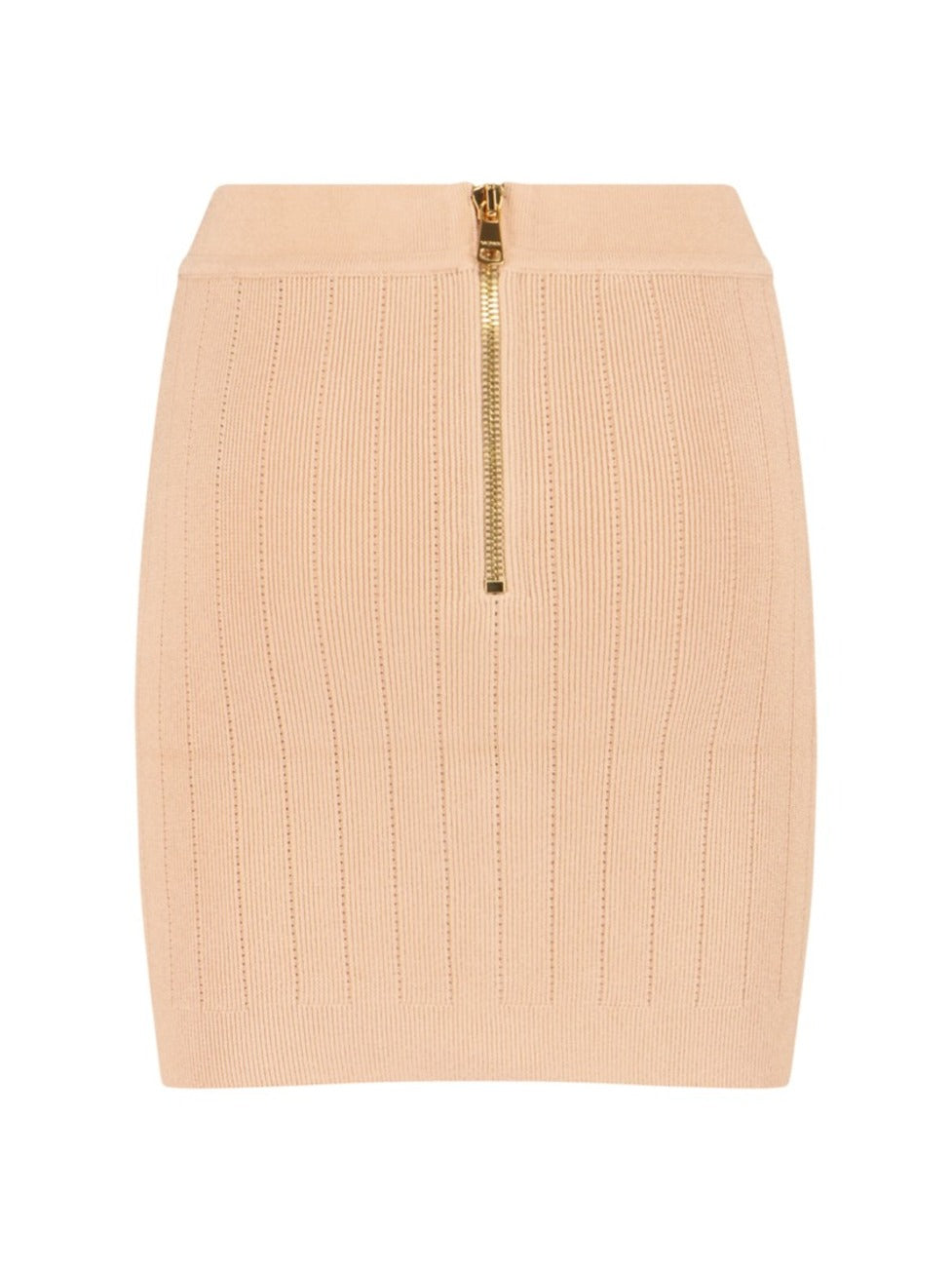 Knitted Mini Skirt Pink