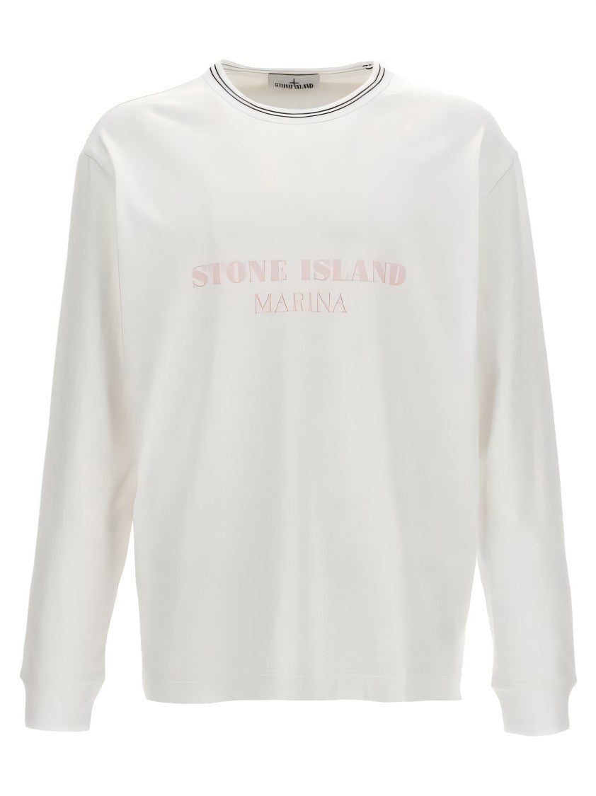 White Long-Sleeve T-Shirt