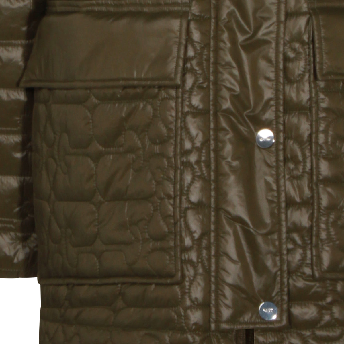 Olive Green Down Jacket
