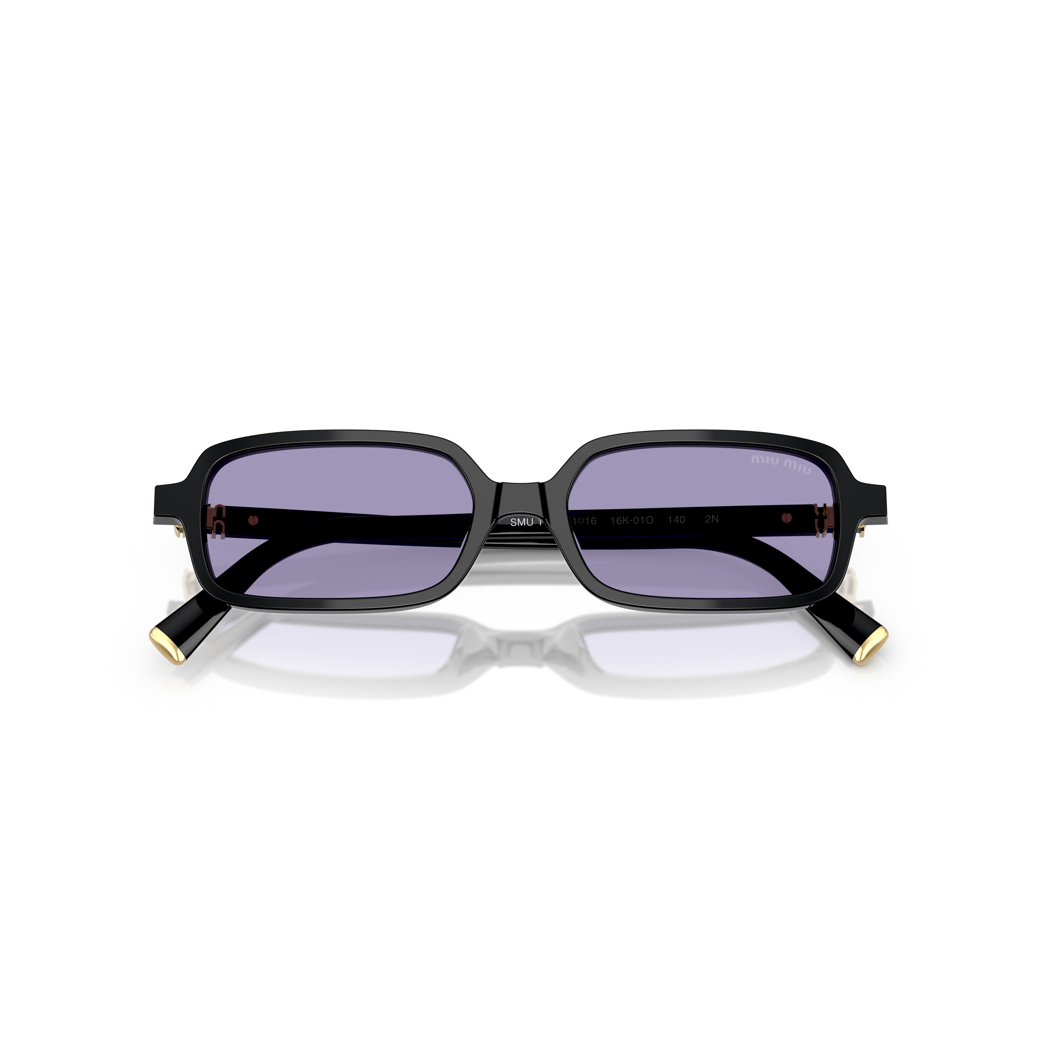 0mu 11zs Rectangular Sunglasses
