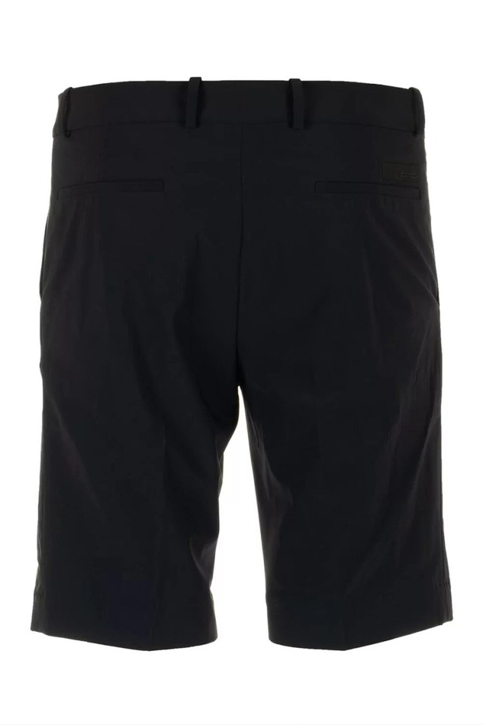 Tailored Blue Black Trousers With Smooth Finish