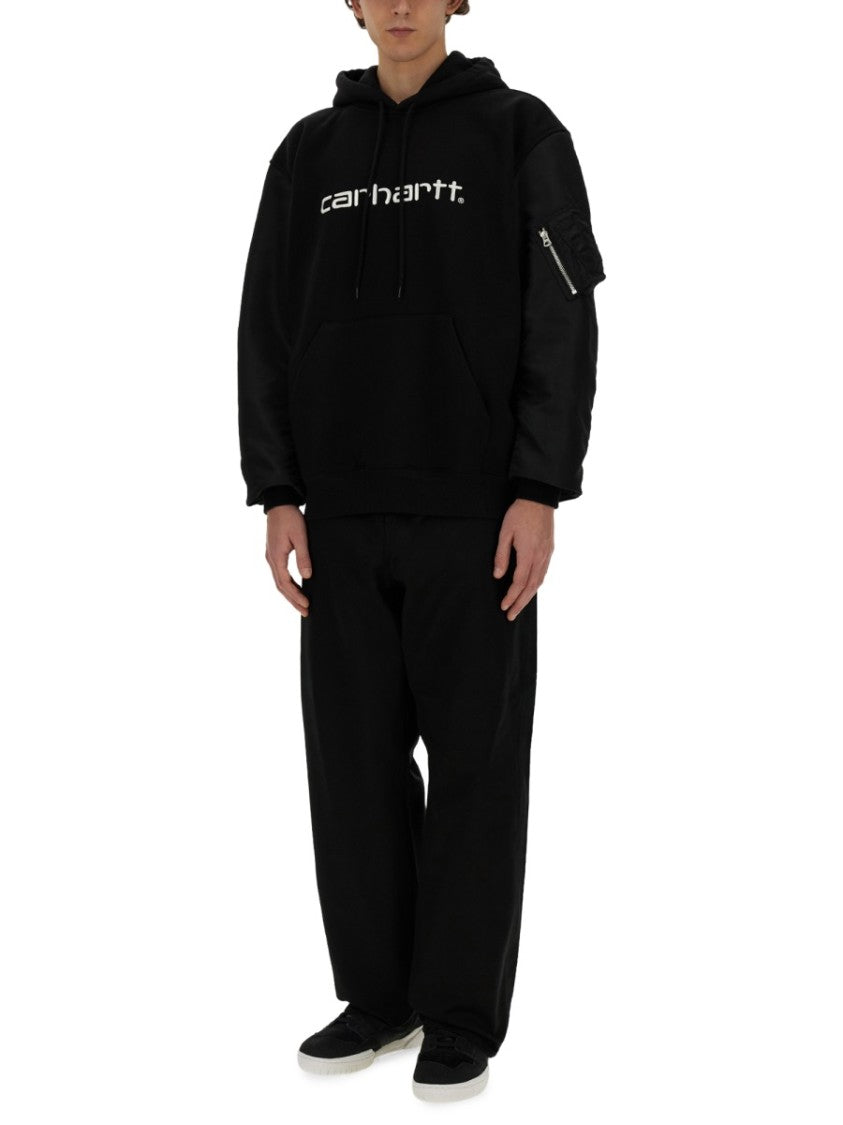 Oversized Black Sweatshirt