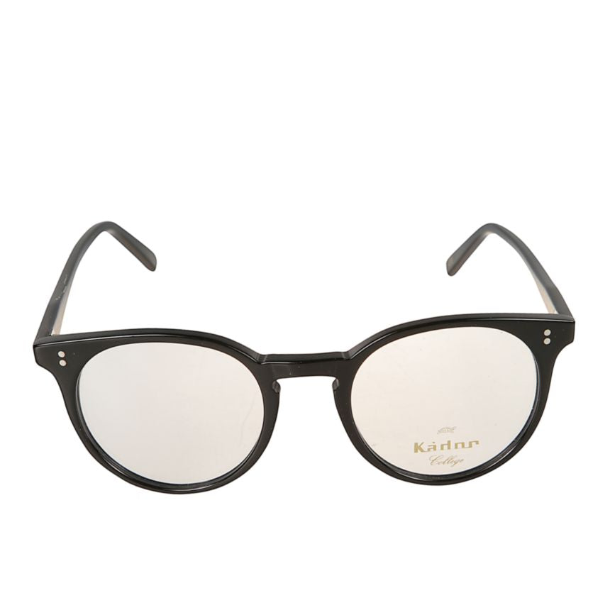 Chyli/N Classic Round Frame Eyeglasses with Sleek Black Finish