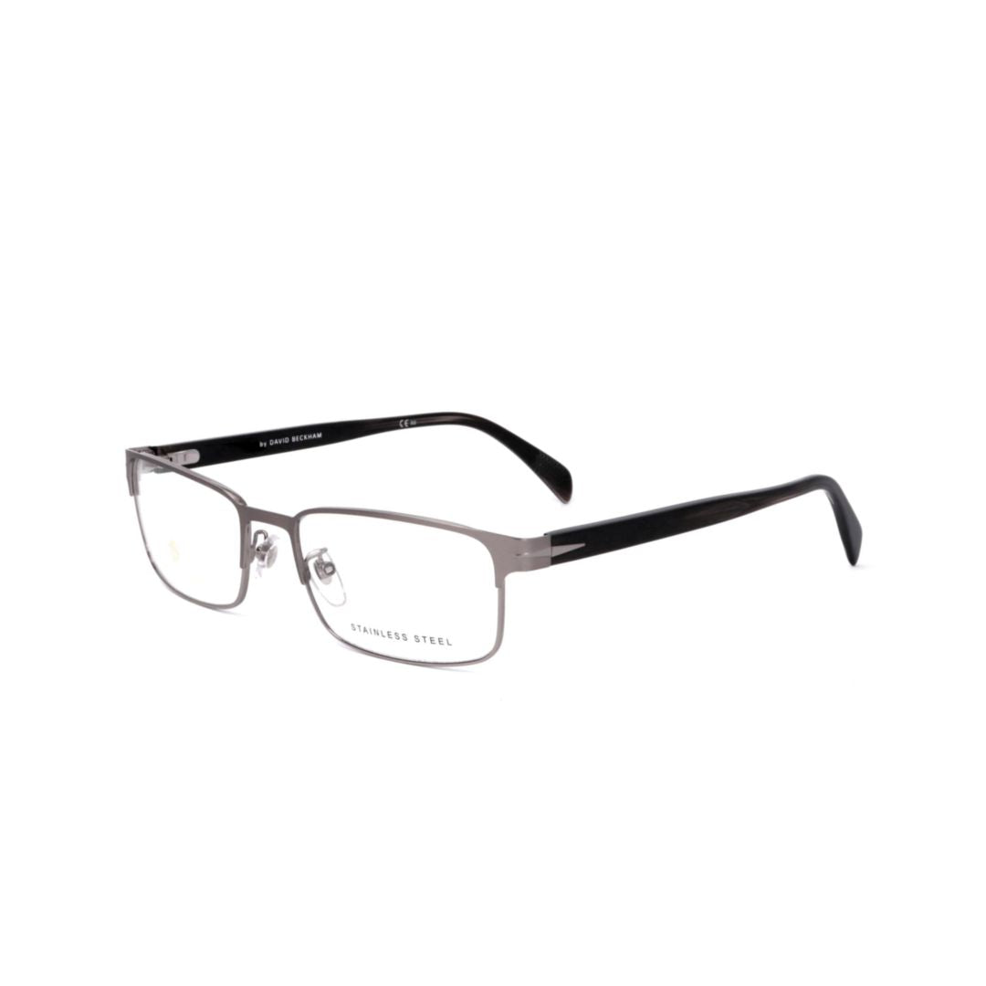 Db 1069 Rectangular Grey Metal Eyeglasses