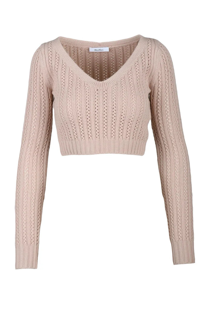 Ifrem Short Sweater - Pink