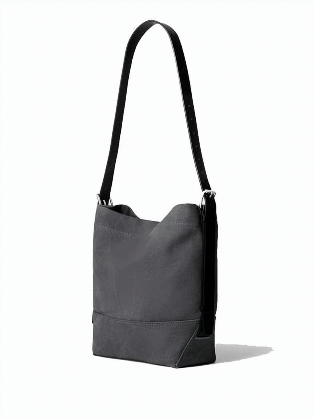 Structured Cotton Canvas Small Tote Bag